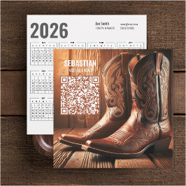 Añadir la tarjeta de visita Photo Western 2026 Cal