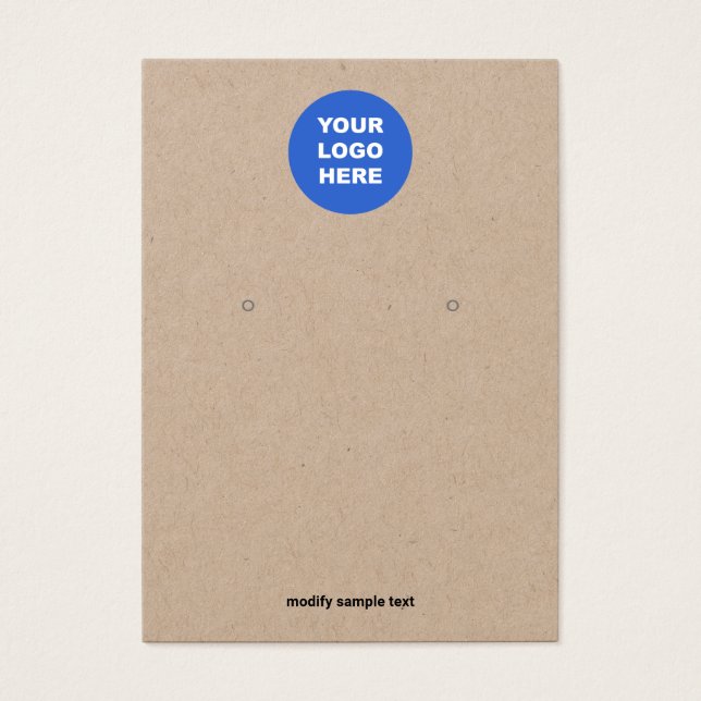 Añadir la tarjeta de visualización Kraft de cierre (Frente)