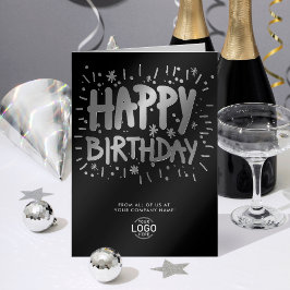 Añadir logo Diversión Doodle Feliz Cumpleaños Plat