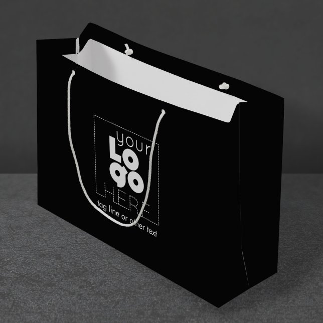 Añadir logotipo comercial Gran bolsa de compra de  (Subido por el creador)