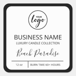 Añadir logotipo Etiqueta de la vara de soja del bo