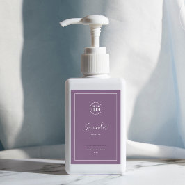 Añadir logotipo Etiqueta de producto de color de b