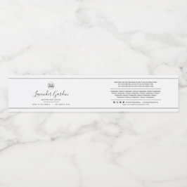 Añadir logotipo Etiqueta de producto de ingredient