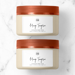 Añadir logotipo etiqueta de producto Minimalista d