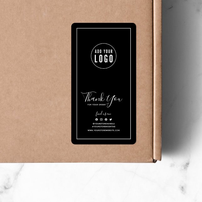 Añadir logotipo Gracias a Personalizado Pegatina d (Subido por el creador)