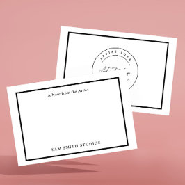 Añadir logotipo o tarjeta de agradecimiento a un a