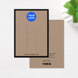 Añadir logotipo Pantalla del clip del borde del Kr