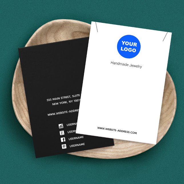 Añadir logotipo Pantalla Pendant Black White (Subido por el creador)