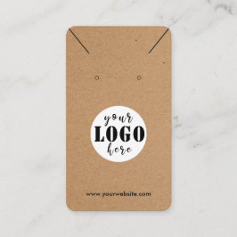 Añadir logotipo Tarjeta de visualización sencilla