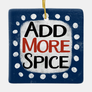 Añadir más ornamento de especias