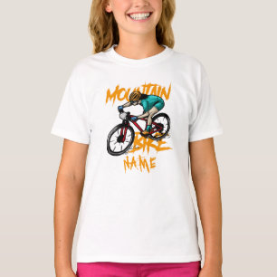 Añadir nombre a la camiseta de ciclismo de montaña