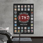Añadir Nombre Año Y Fotos Impresión De Canvas De C<br><div class="desc">¡Celebra un día especial con un regalo de cumpleaños único! Nuestra impresión de lienzo de cumpleaños con nombre adicional es la manera perfecta de conmemorar un cumpleaños y capturar recuerdos duraderos. Crea tu propio lienzo de fotos personalizado con tus fotos favoritas y agrega nombre, año y otros detalles para hacerlo...</div>