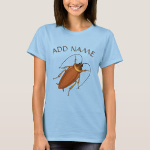 Añadir nombre, melocotón, camiseta