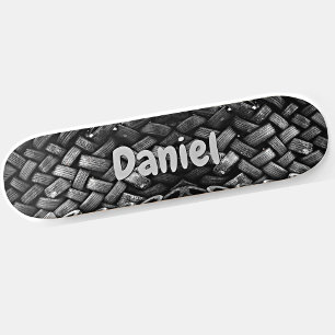 Añadir nombre o iniciales - Skateboard de neumátic
