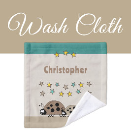 Añadir nombres estrellas ladybugs niños turquesas 