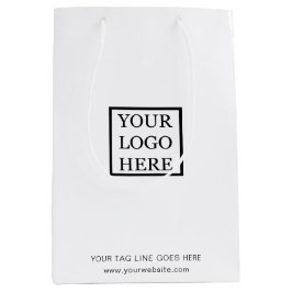 Añadir su logotipo Bolsa de compra de papel profes