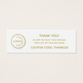 Añadir su logotipo Gracias Paquete Insertar