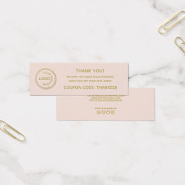 Añadir su logotipo Gracias Paquete Insertar