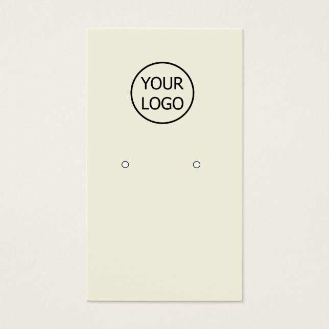 añadir su logotipo personalizado pendientes pantal (Frente)