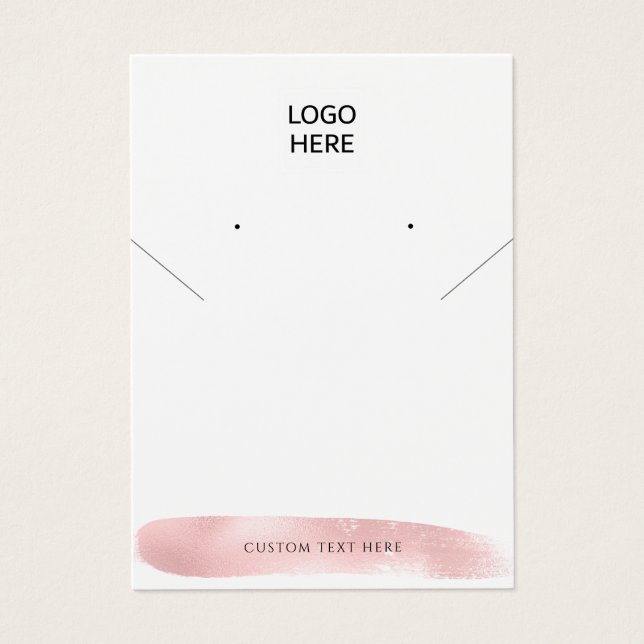 Añadir su logotipo Tarjeta de visualización de ani (Frente)