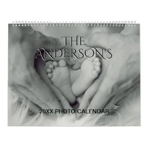 Añadir su propia foto 2 páginas grande calendario