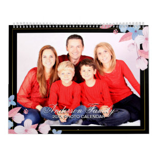 Añadir su propia foto 2 páginas grande calendario 