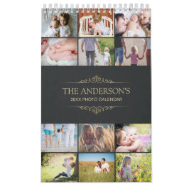 Añadir su propia foto página única 2025 Calendario