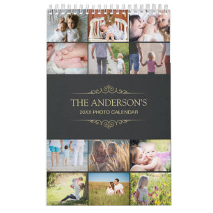 Añadir su propia foto página única 2025 Calendario