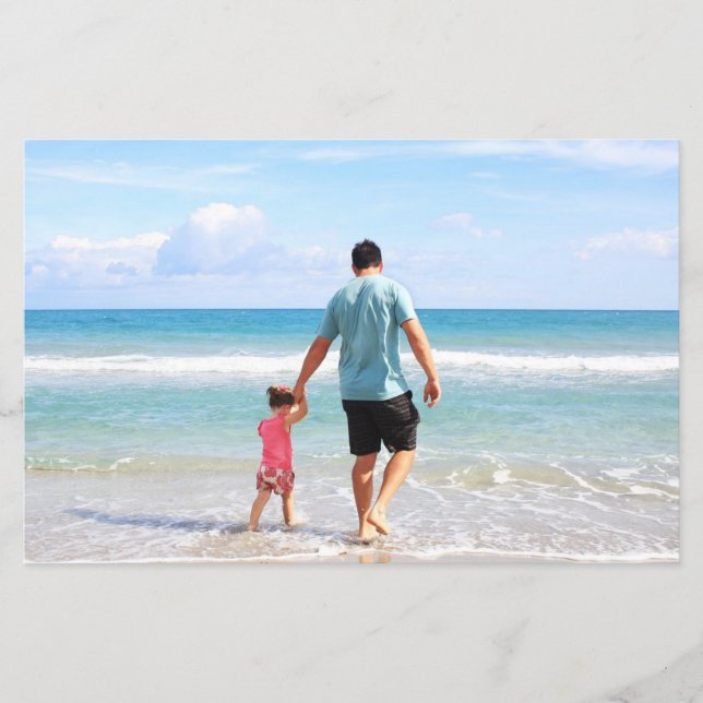 Añadir su propia foto y/o volante de tarjeta de te (Frente)