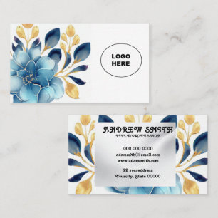 Añadir su propia imagen ornamental floral tarjeta