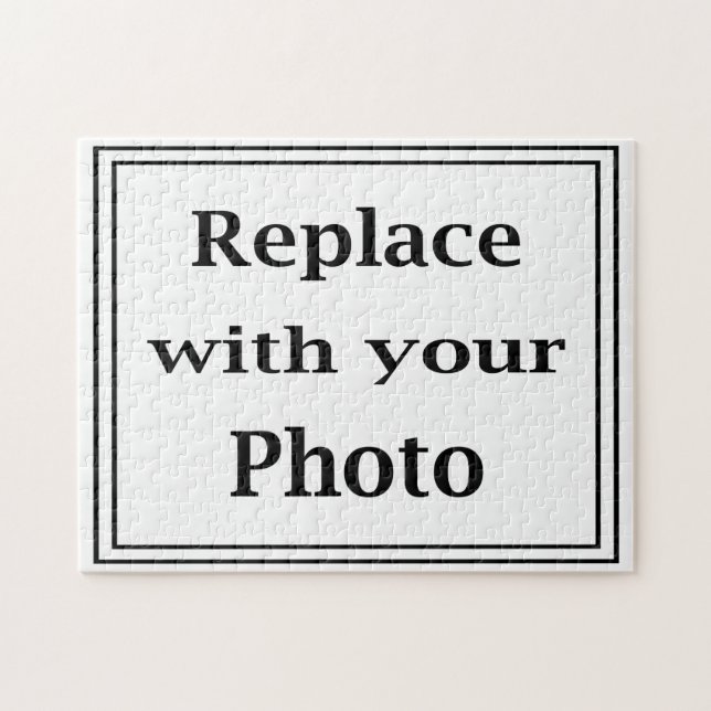 Añadir su propia plantilla de rompecabezas de foto (Horizontal)