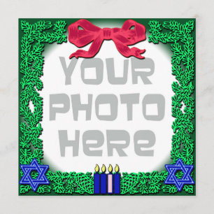Añadir su propia tarjeta de Navidad de fotos / Han