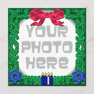 Añadir su propia tarjeta de Navidad de fotos / Han
