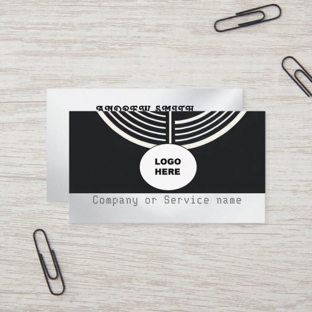 Añadir su propia tarjeta de visita real de imagen (Anverso/Reverso In Situ)