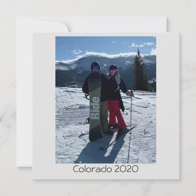 Añadir su propia tarjeta plana de fotos (Anverso)