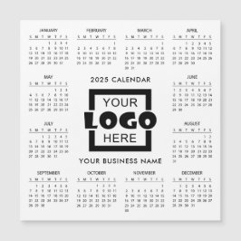 Añadir su propio logotipo comercial 2025 Calendari