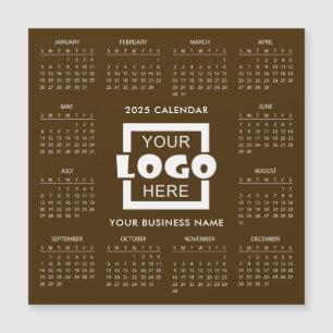 Añadir su propio logotipo comercial 2025 Calendari