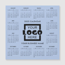 Añadir su propio logotipo comercial 2025 Calendari