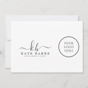 Añadir su propio logotipo Tarjeta de llamada simpl