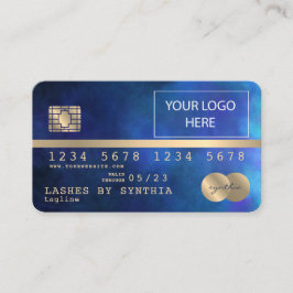 Añadir su tarjeta de crédito con logotipo Gold y N