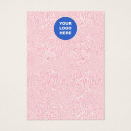 Añadir su tarjeta de visualización de patrón rosad