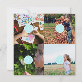 Añadir sus propias fotos Personalizable 4 imágenes