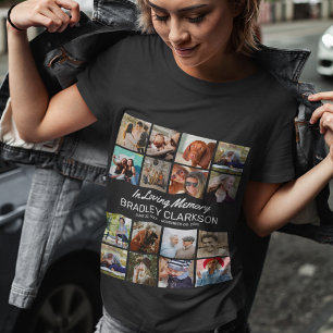 Añadir sus propias fotos y camiseta de texto perso