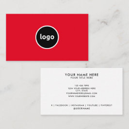 Añadir sus tarjetas profesionales de Personalizado