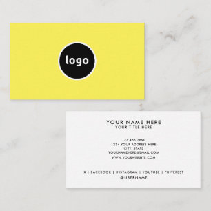Añadir sus tarjetas profesionales de Personalizado