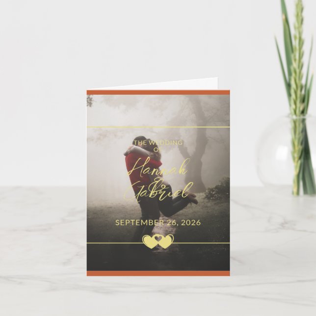 Añadir tarjeta de nota doblada de texto de Persona (Anverso)