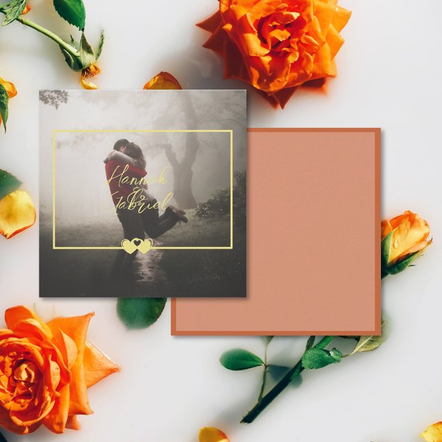 Añadir tarjeta de nota plana fotográfica (Add Photo Flat Note Card (front and back))