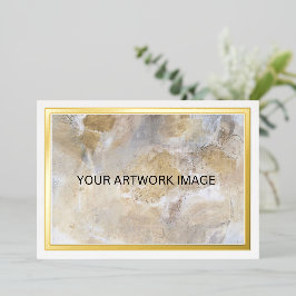 Añadir tarjetas de borde de Relieve metalizado met