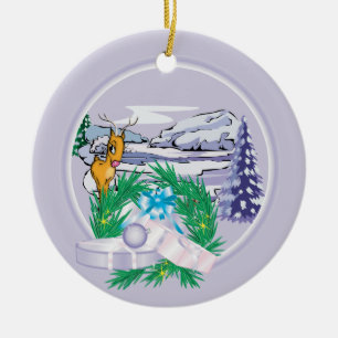 Añadir tu foto Ornamento navideño navideño navideñ