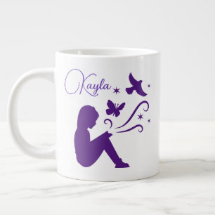 Añadir tu nombre - taza de café gigante